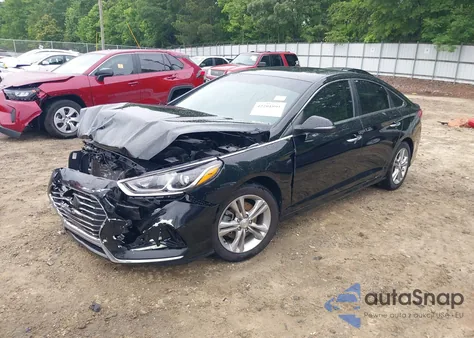 2018 Hyundai Sonata Sel from USA, damaged, VIN 5NPE34AF3JH657337